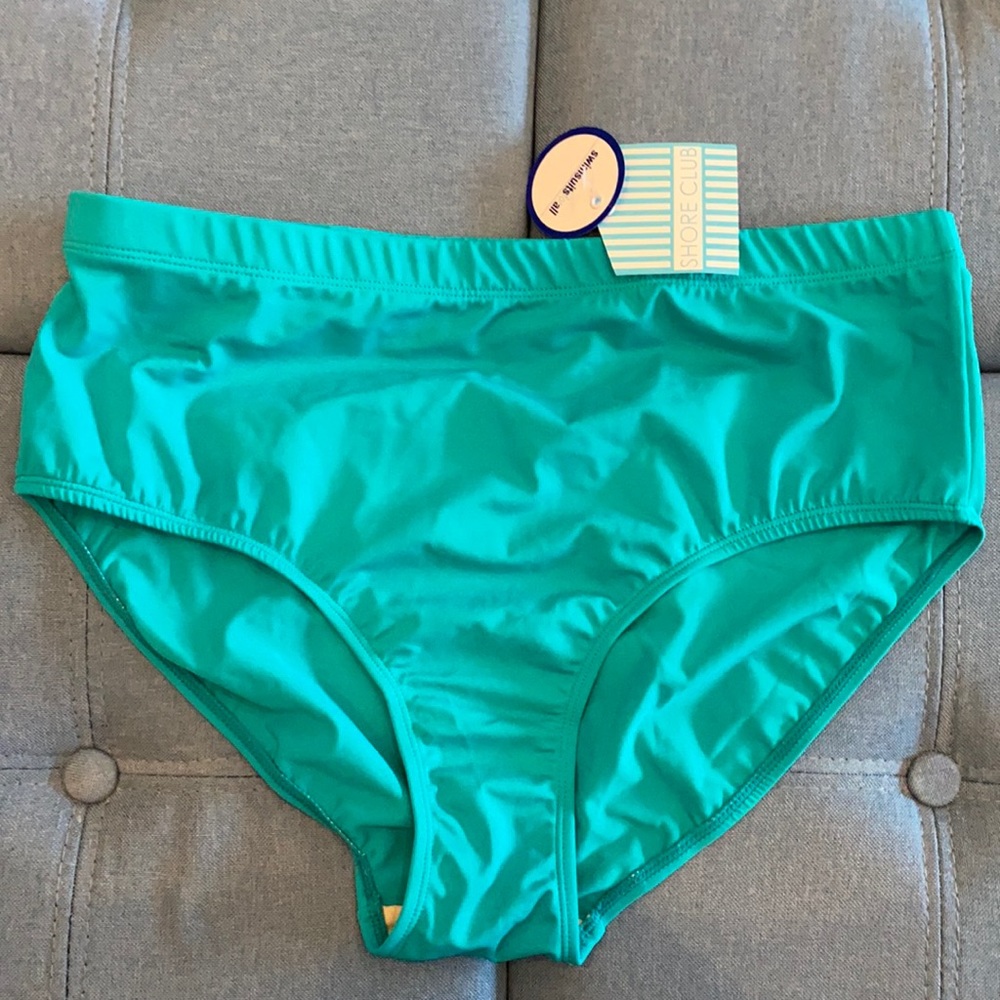 Swimsuits for All Teal Bikini Bottom